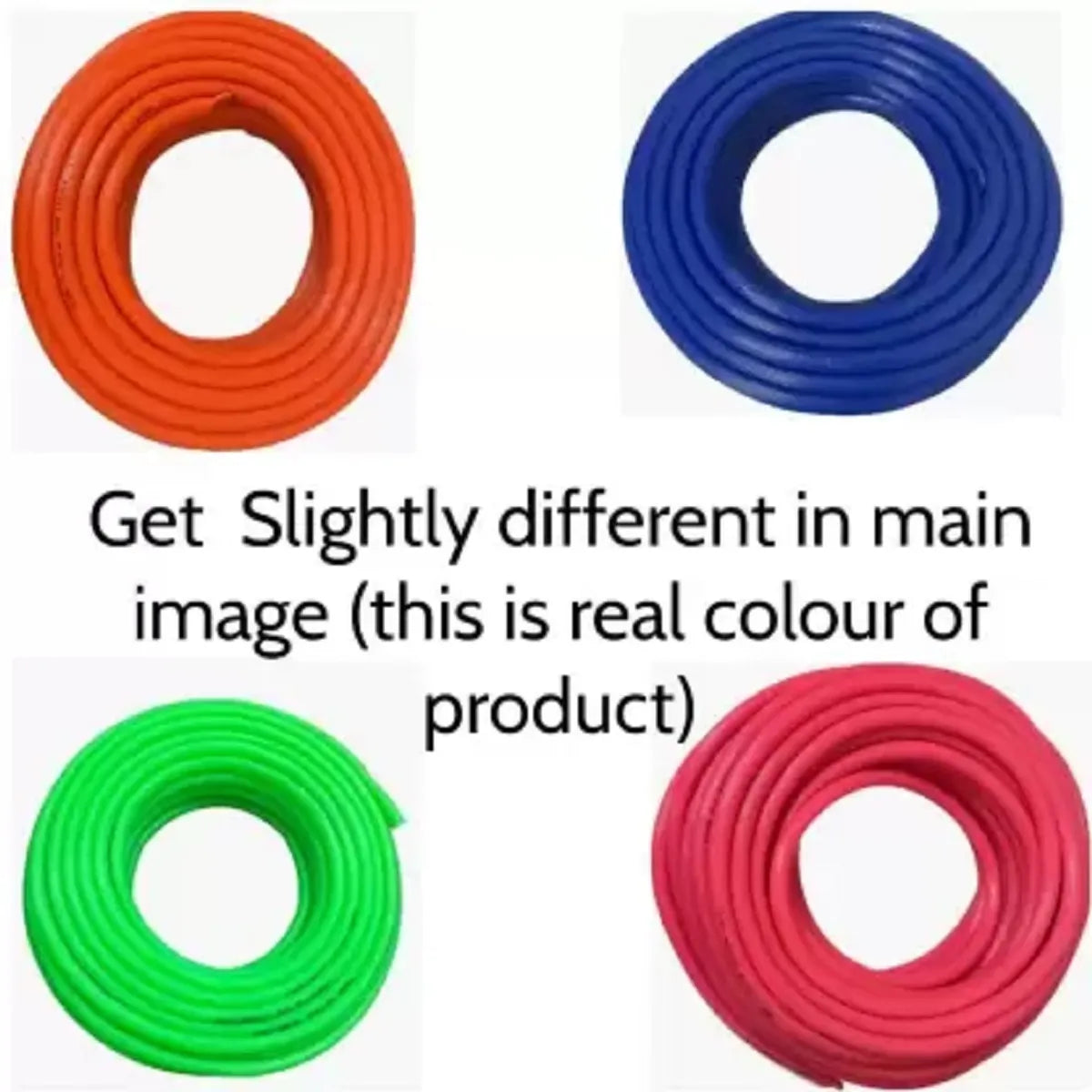 5m Flexible Blue Hose Pipe with Water Spray Gun (1/2 Inch, 12 mm) for Garden Use (5 m)